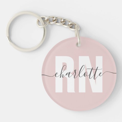 Personalized RN Registered Nurse Graduation Gifts Keychain