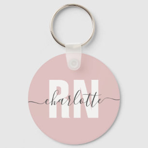Personalized RN Registered Nurse Graduation Gifts Keychain
