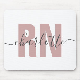 Personalized RN Registered Nurse Graduation Gifts Mouse Pad