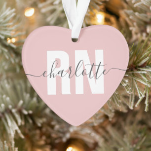 Personalized RN Registered Nurse Graduation Gifts Ornament