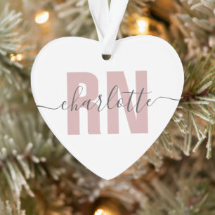 Personalized RN Registered Nurse Graduation Gifts Ornament