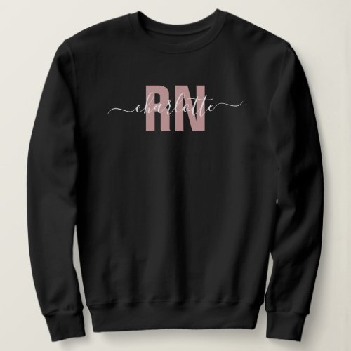 Personalized RN Registered Nurse Graduation Gifts  Sweatshirt