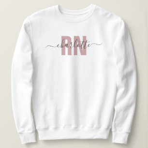 Personalized RN Registered Nurse Graduation Gifts Sweatshirt