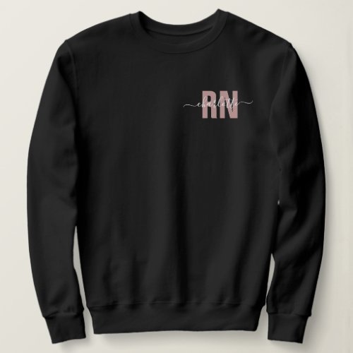 Personalized RN Registered Nurse Graduation Gifts Sweatshirt