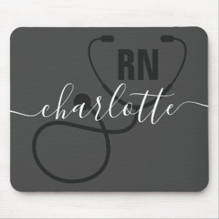 Personalized RN Registered Nurse Graduation  Mouse Pad