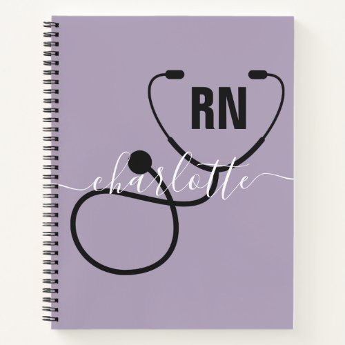 Personalized RN Registered Nurse Graduation Notebook