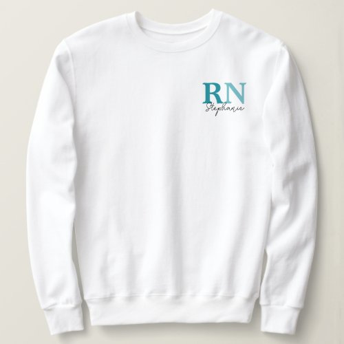 Personalized RN Registered Nurse Graduation Sweatshirt