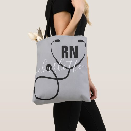 Personalized RN Registered Nurse Graduation Tote Bag