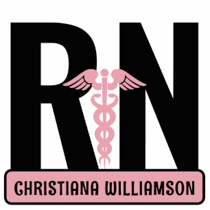 Personalized RN Registered Nurse Statuette