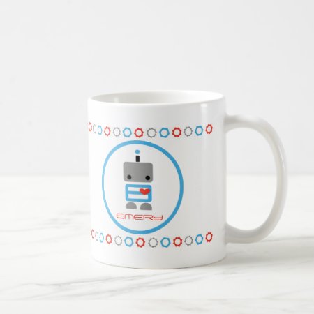 Personalized Robot Mug