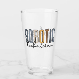 Personalized Robotic Technician Robotic Tech Glass