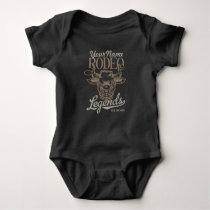 Personalized Rodeo Old West Steer Roping Legends Baby Bodysuit