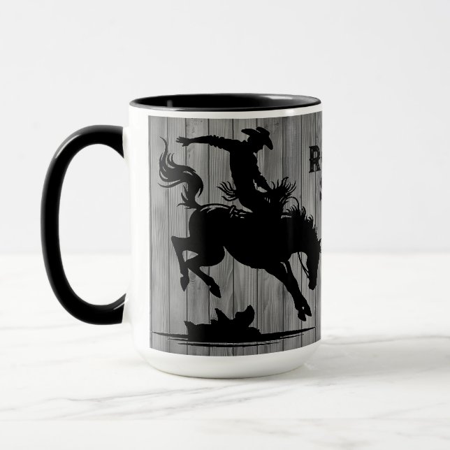 Personalized Rodeo Star Mug (Left)