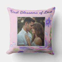 Personalized Romantic Pillow – Custom Couple Photo