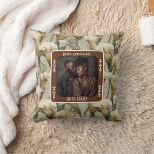 Personalized Romantic Throw Pillow For In-Laws