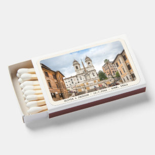 Personalized Rome Italy Wedding Favor Matches