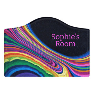Personalized room sign name