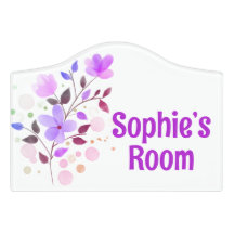 Personalized room sign name