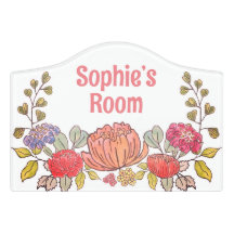 Personalized room sign name