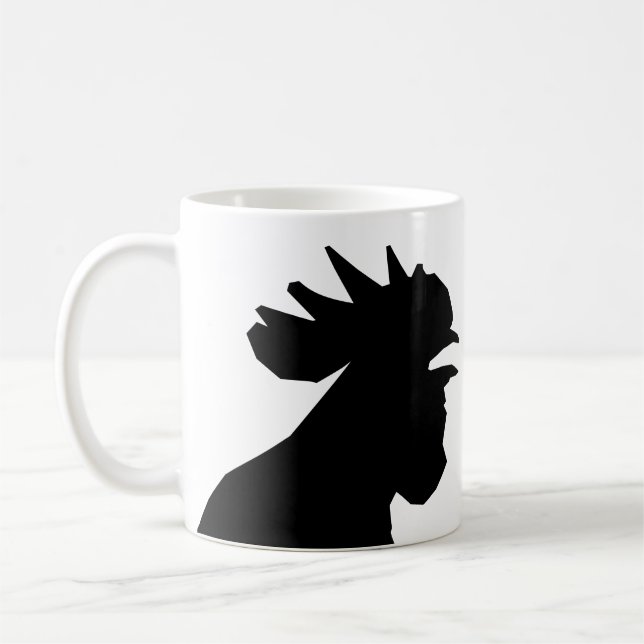 Personalized Rooster Mug (Left)