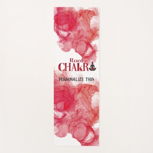 Personalized Root Chakra Meditation Reiki Yoga Mat