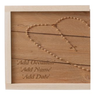 Personalized Rosary Box Add Name, Occasion