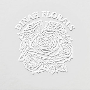 Personalized Rose Embosser