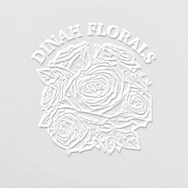 Personalized Rose Embosser (Design)
