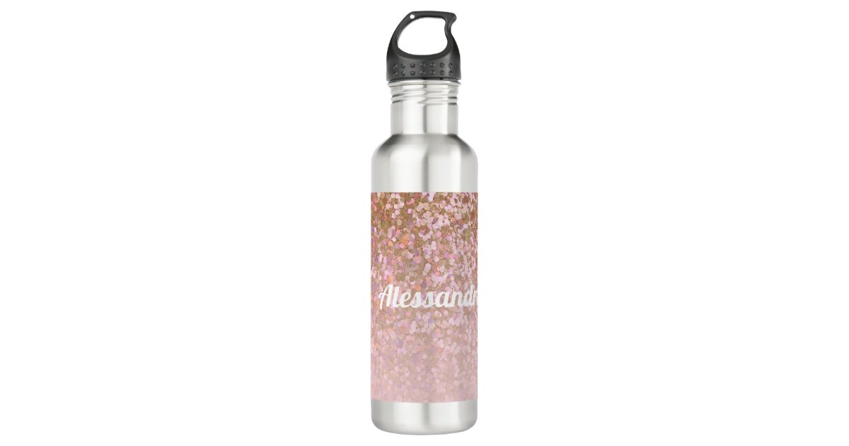 Bite + Sip Thermo Water Bottle | 14oz - Mauve Rose