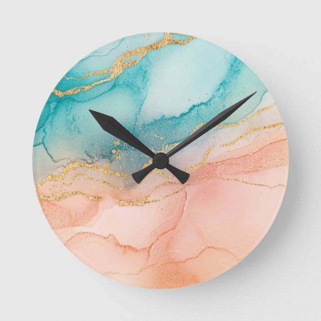 Personalized Round Clock (Front)