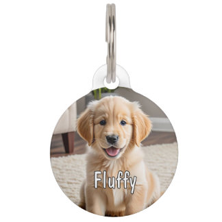 Personalized Round Pet Tag