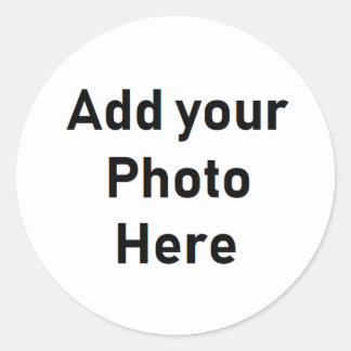 Personalized Round Photo Stickers