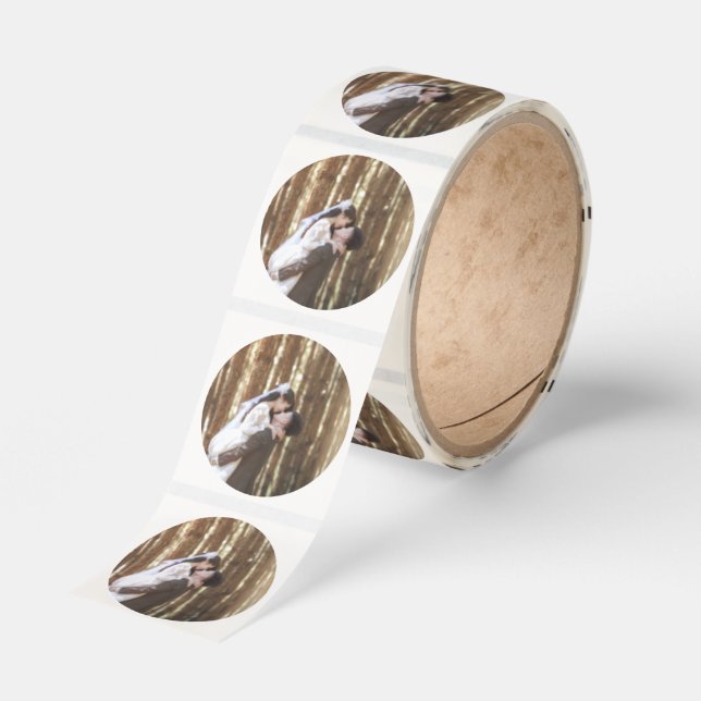 Personalized Round Stickers | Custom Photo Sticker (Roll)