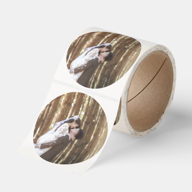 Personalized Round Stickers | Personalized Sticker (Roll)