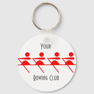 Personalized Rowing club Keychain