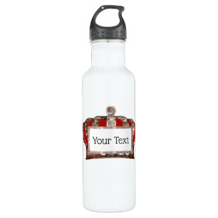 Personalized “Royal Crown” Stainless Steel Water Bottle