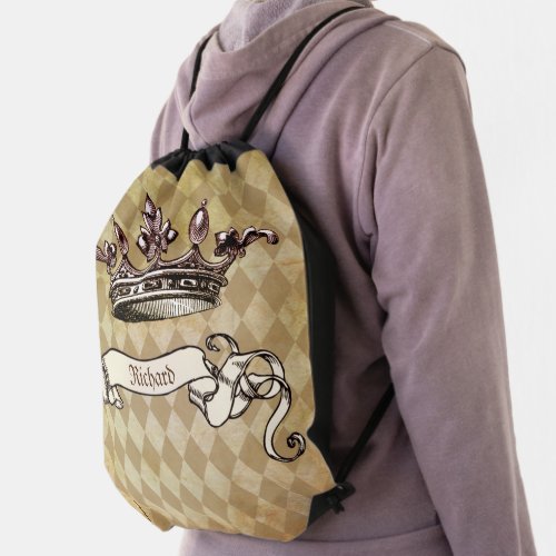 Personalized Royal Decree  Drawstring Bag