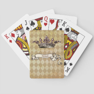Personalized Royal Decree Poker Cards