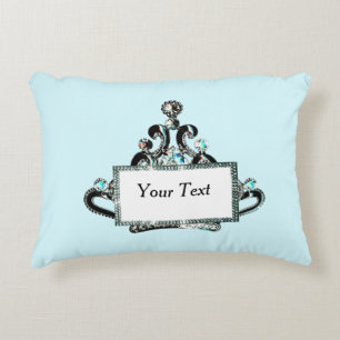 Personalized “Royal Tiara” Accent Pillow
