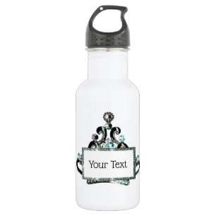 Personalized “Royal Tiara” Stainless Steel Water Bottle
