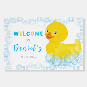 Personalized  Rubber Duck Foam Board