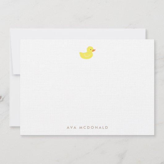 Personalized | Rubber Ducky (Front)