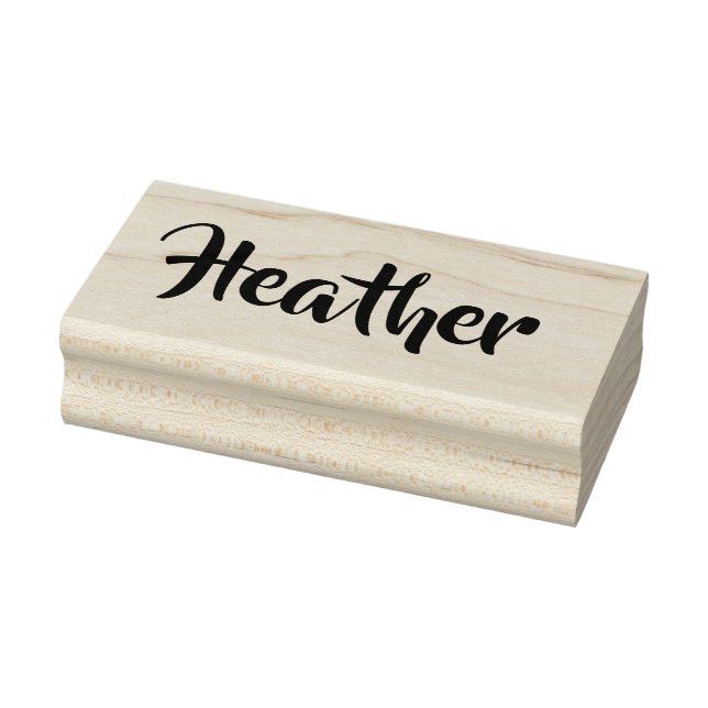 Personalized Rubber Name Stamp (Stamp)