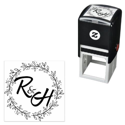 Personalized Rubber Stamp with Ink Pad 