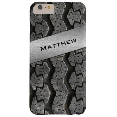 Personalized Rubber Tire Treads iPhone 6 Plus Case
