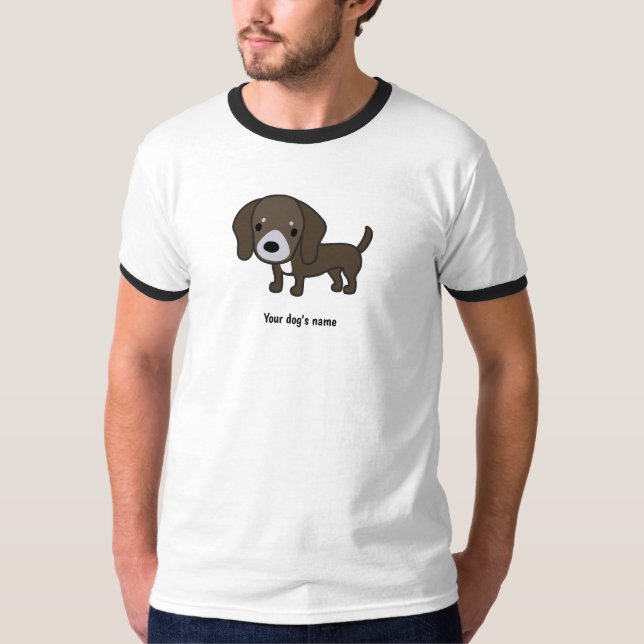 Personalized Rubyfornia Ringer T-shirt (Front)