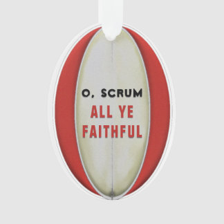 Personalized Rugby Collectible Ceramic Ornament