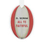 Personalized Rugby Collectible Ceramic Ornament