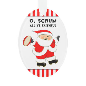 Personalized Rugby Collectible Ornament