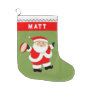 Personalized Rugby Large Christmas Stocking